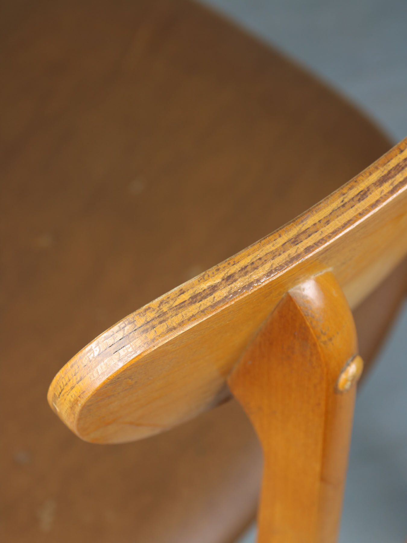 Vintage Italian Leatherette Dining Chairs, set of 3