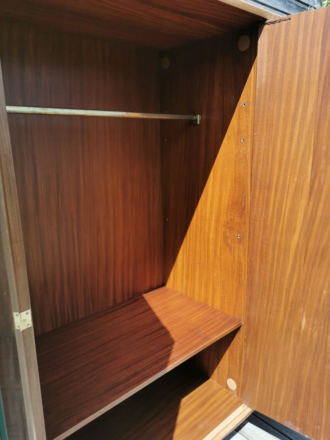 Vintage Scandinavian style wardrobe