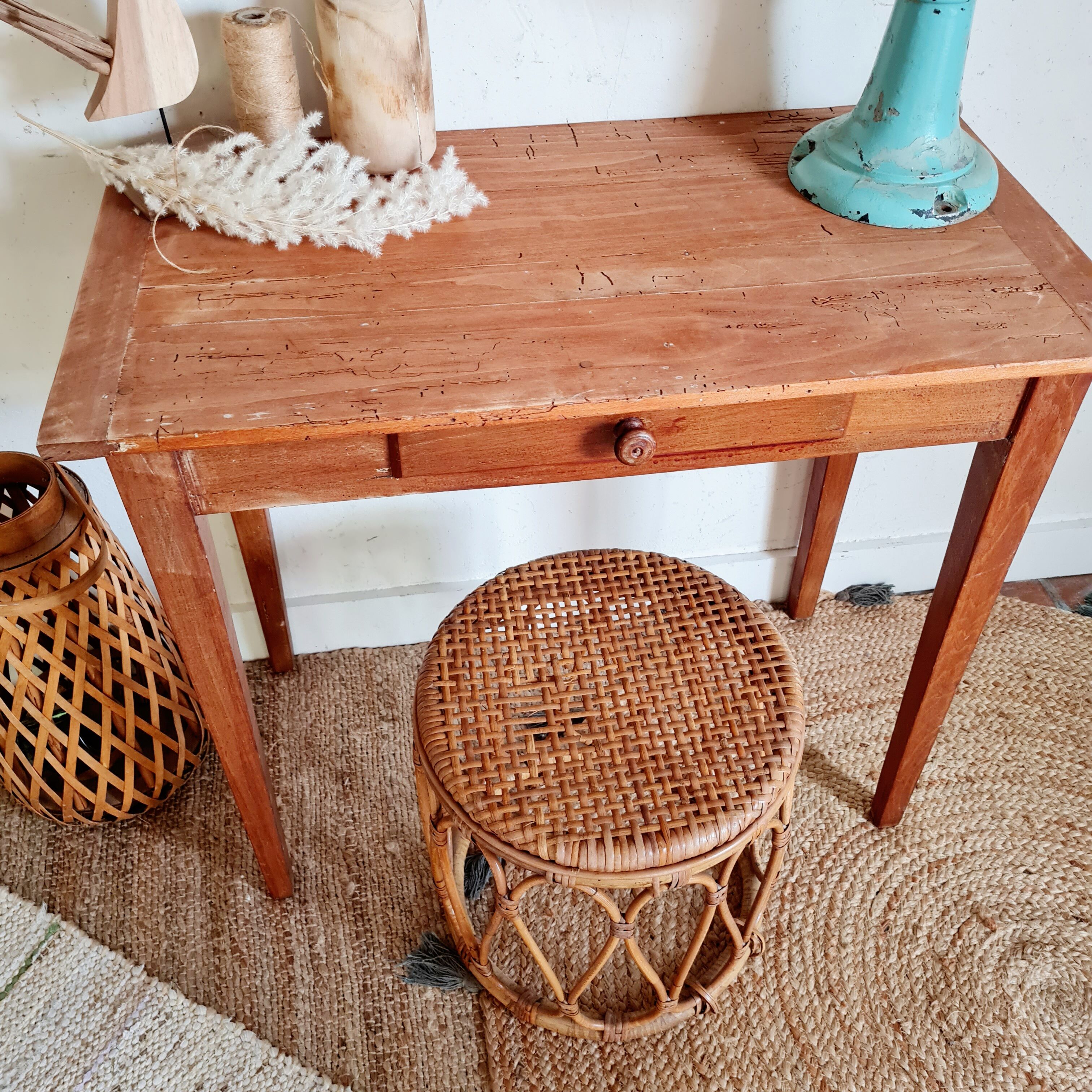 Table de ferme en bois ancienne