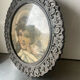 Metal cast iron picture frame