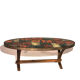 Table basse en céramique et métal - 1960