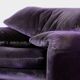 Mid century velvet lounge chair Maralunga by Vigo Magistretti for Cassina - Italy, 1970s