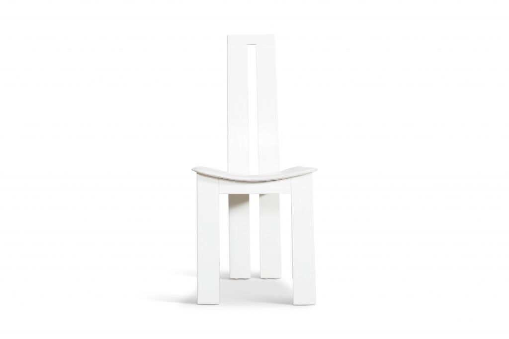 Set of 4 White leather by Pietro Costantini 1970 s lounge chairs