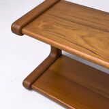 Mid-Century Teak Wall Shelf from Dyrlund, 1970s