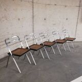 Chairs Giorgio Catellan edition Cidue Italy 1970
