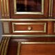 Rare Small Cylinder Desk and Showcase, Louis XVI style – Mid-19th century