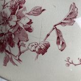 Gien porcelain serving dish, Normandy Flowers model