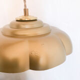Vintage golden lampshade pendant light