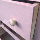 Commode vintage 1950 rose Shabby