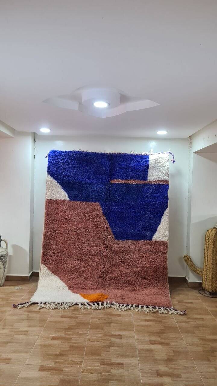 Handmade Beni Ouarain rug 250x150 cm