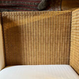 Wicker bench