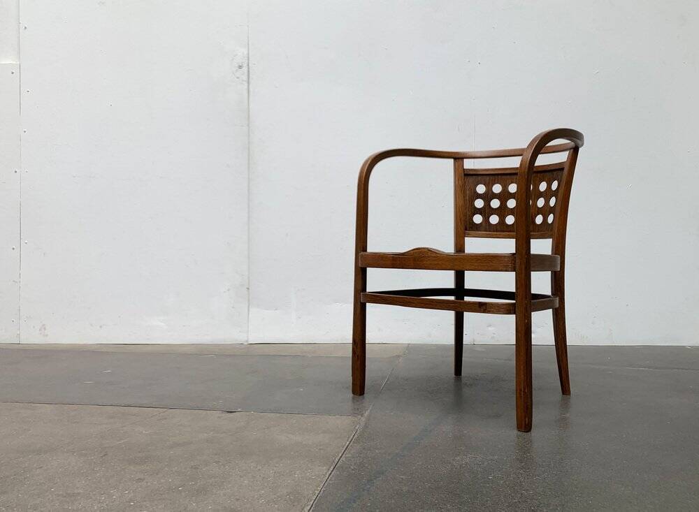 Art Deco Armchair Model 721 by Otto Wagner for J&J Kohn, 1900s