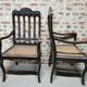 Paire de Fauteuils Cannés anciens , Style Louis XV / régence
