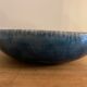 Blue glazed ceramic cup Cazaux Biarritz