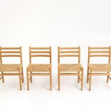 Set of 4 Dining Chairs - Model 350 - Poul Volther