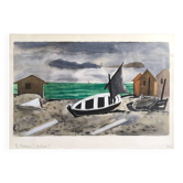 Lithographie Georges Braque "A Varengeville", 1959