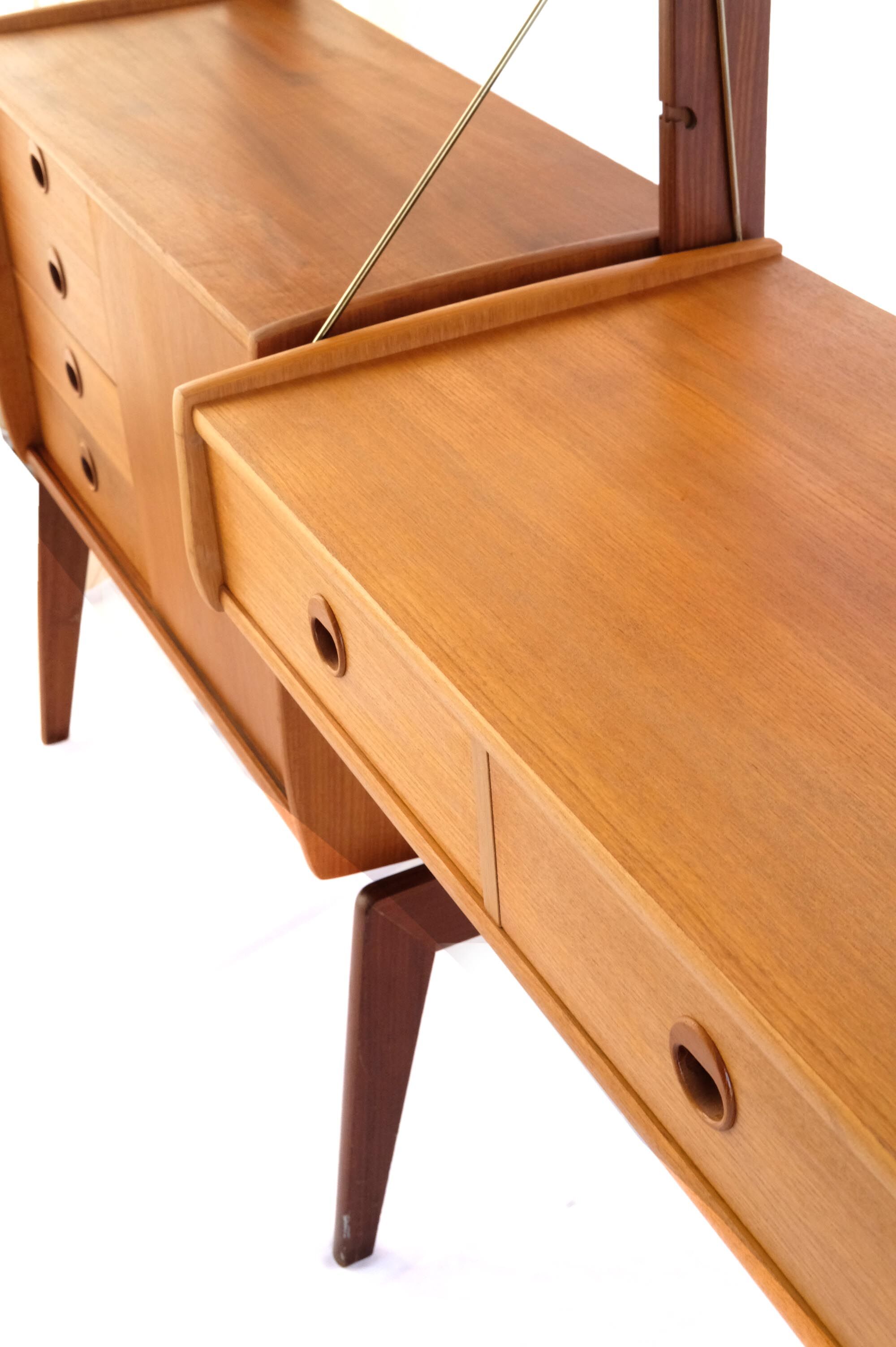 Wall Unit by John Texmon, Ergo System, 4 Modules, Norway, 1960s