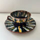 Unique cup and saucer set