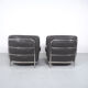 Italian Leather Onda Armchairs from Zanotta, 1980