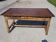 Restored antique farmhouse table, made entirely of solid oak.