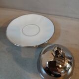 Beurrier individuel en porcelaine