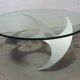 "Propeller" coffee table designed by Knut Hesterberg, Ronald Schmitt edition