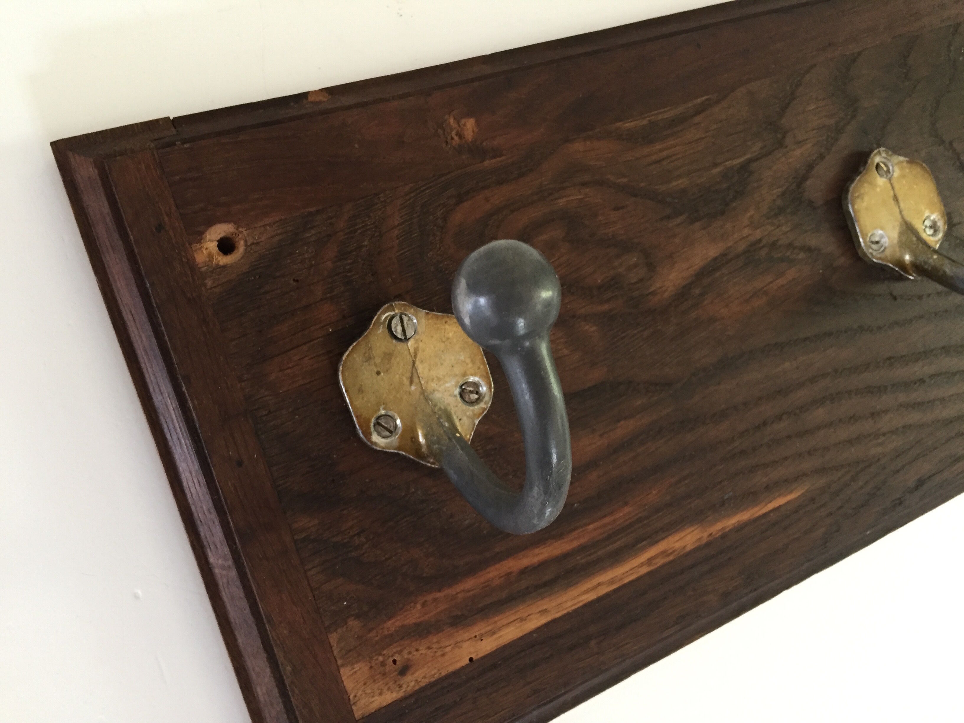 School coat hanger with 3 hooks