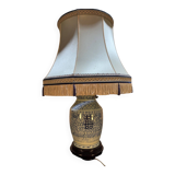 Enamelled porcelain lamp