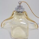 Suspension en verre or