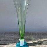 Multicolored Clichy glass vase
