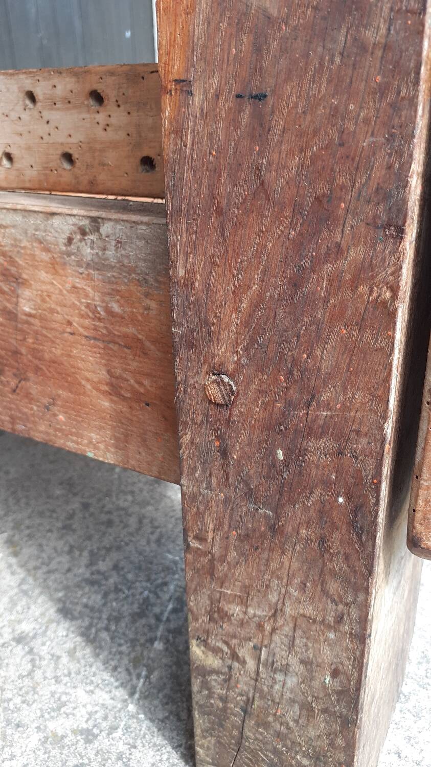 Établi menuisier en bois
