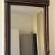 Large antique trumeau mirror in carved wood – 19th century / neoclassical style