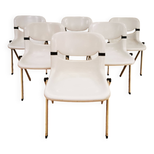 suite de 6 chaises DORSAL