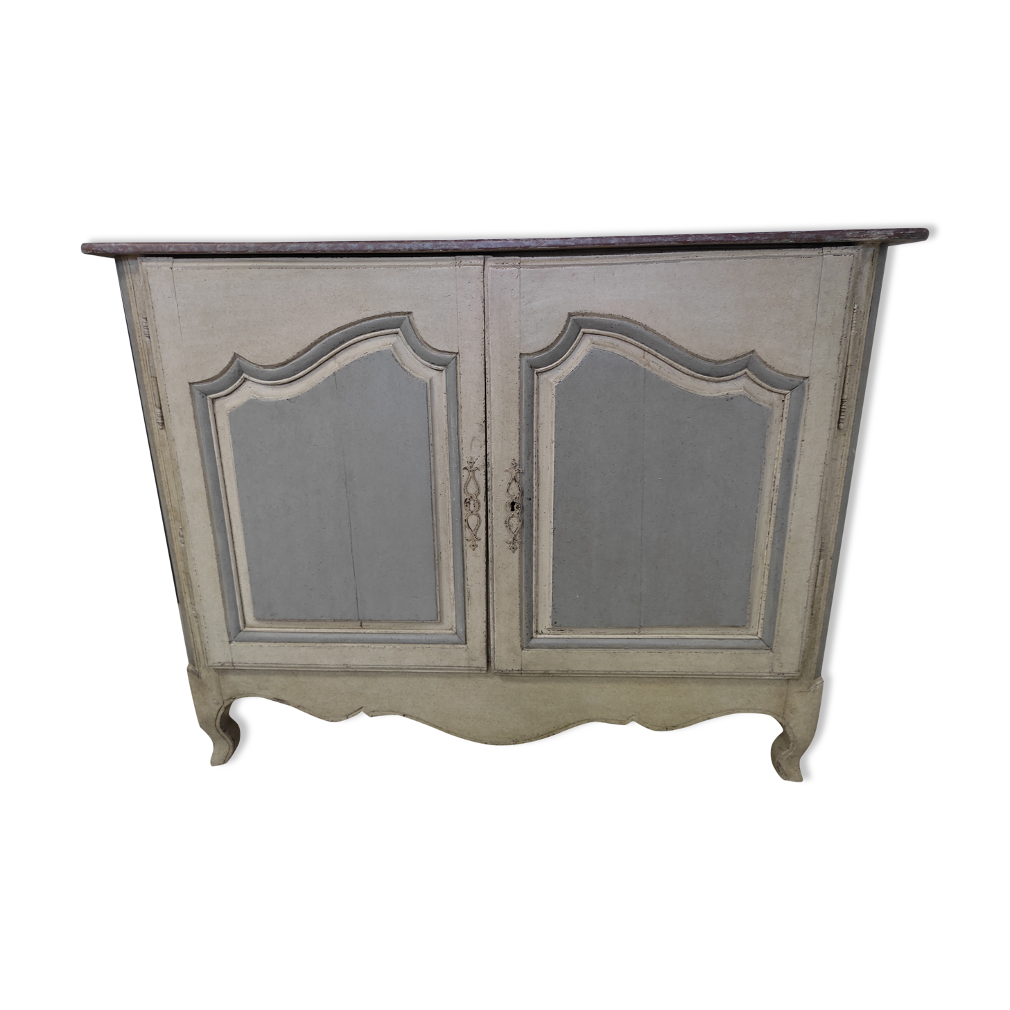 Patinated Louis XVI low era buffet