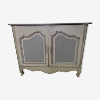 Patinated Louis XVI low era buffet