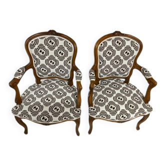 Pair of armchairs