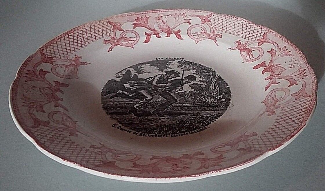 Talking plate themed Pexonne races