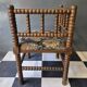 Old pair of corner chairs known as 'fireplace corner' armchairs.