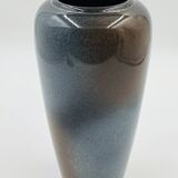 Gradient grey-blue modernist vase