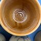 Lot of 6 enamelled terracotta pots - Moroccan pottery