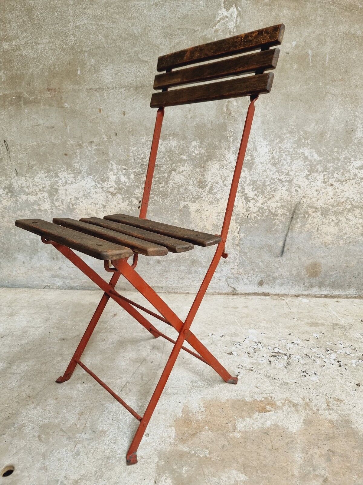 Antique bistro set folding garden set