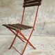 Antique bistro set folding garden set