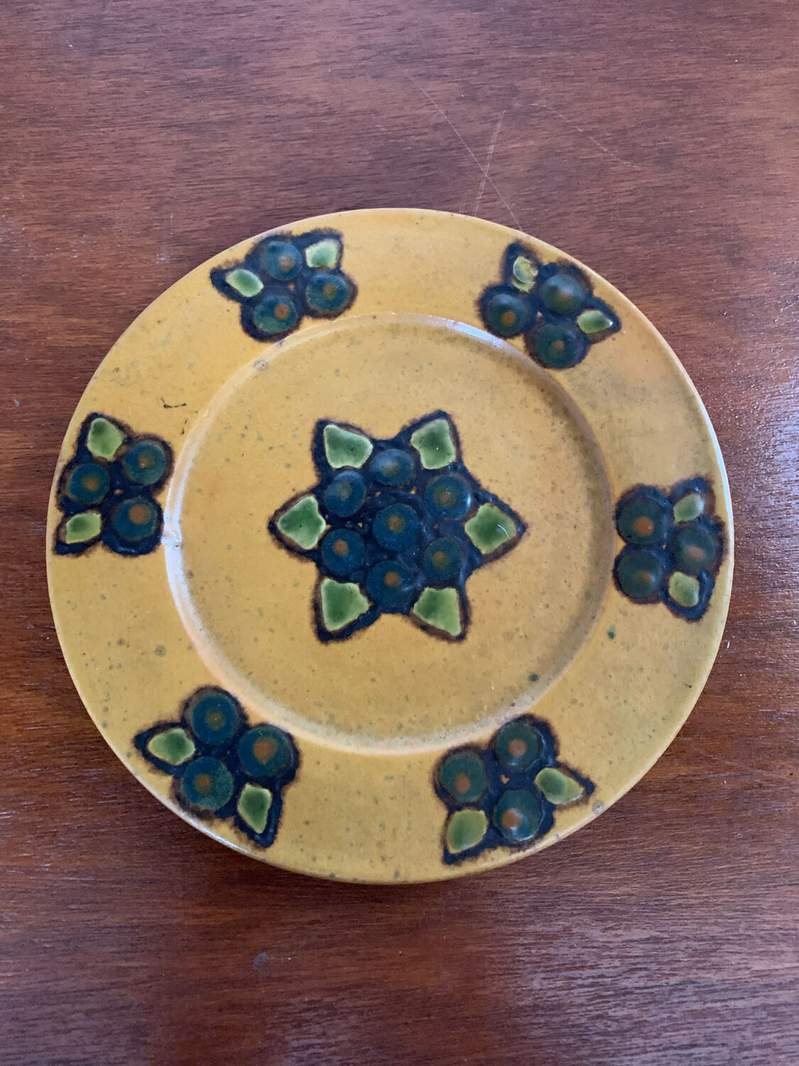 Handcrafted decorative plate