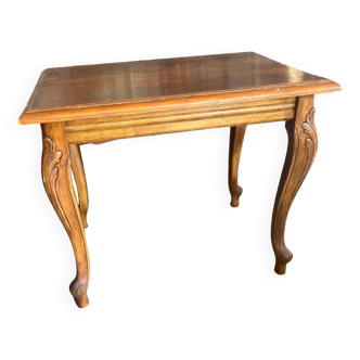 Wooden table, carved legs