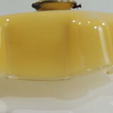 Vintage opaline pendant lamp/1950