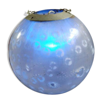 Ball lamp, unique piece created by an artist.