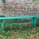 Wooden bench