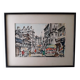 Illustration ancienne de Montmartre signée Maurice Legendre