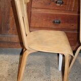 Set of two vintage LEC chairs