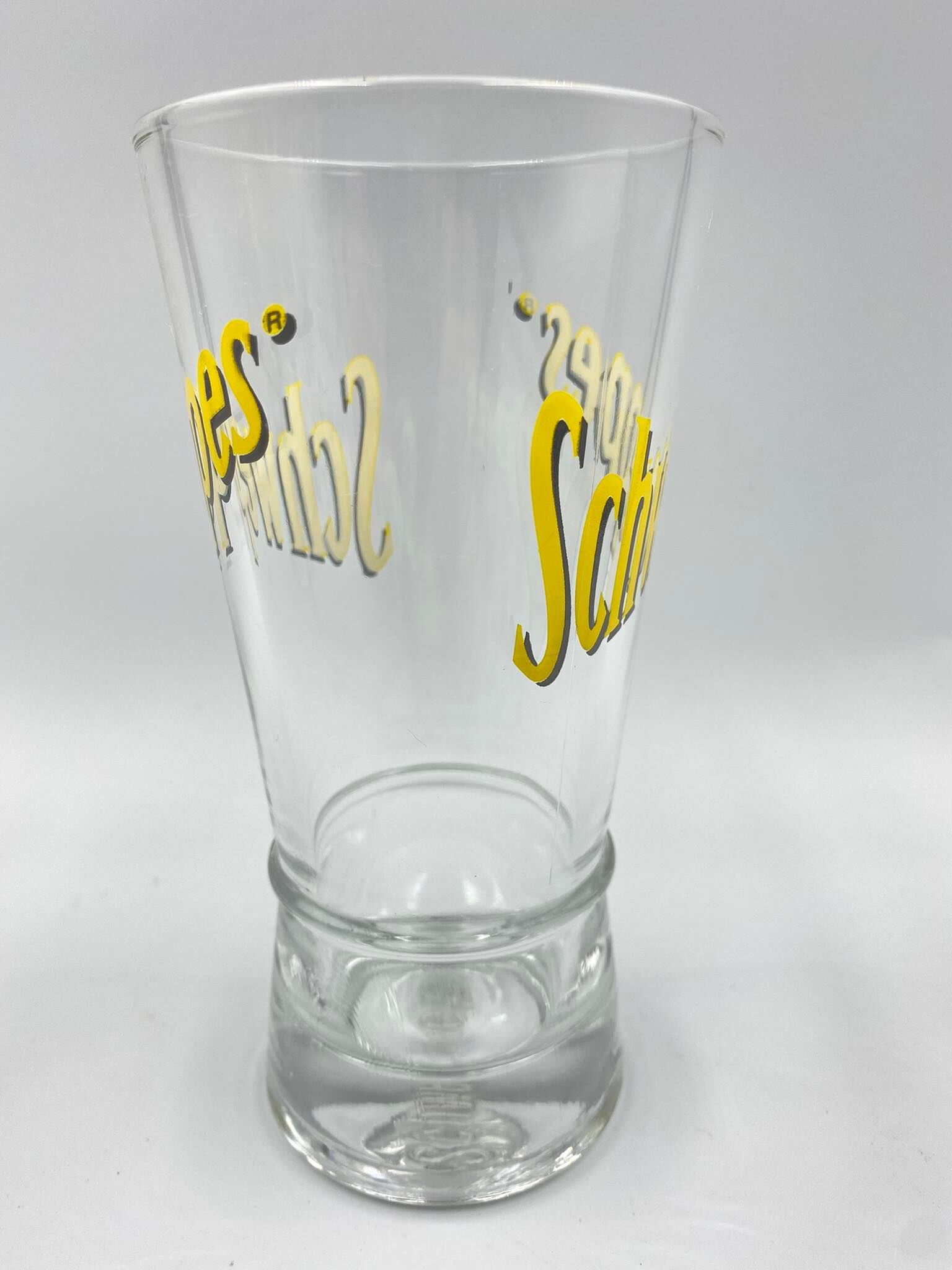 Vintage Schweppes glasses and saucers